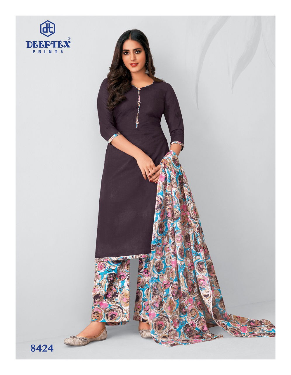 Deeptex Miss India Vol 84 Printed Cotton Dress Material Wholesale Shop In India
